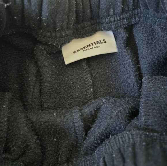 Fear of God Essentials Black Color Sweatpants size Small - Picture 13 of 16